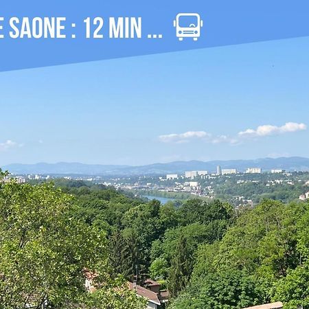 شقة كالوير - إيه - كوير  في Le Calme - Design - Vue Panoramique Sur La Saone المظهر الخارجي الصورة